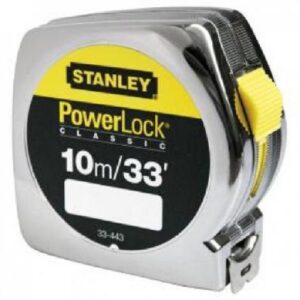 Stanley Steel Measuring Tape 10Mtr 0-33-463T