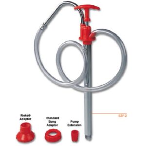 Groz Ezee Flow Pump (Plastic Red)