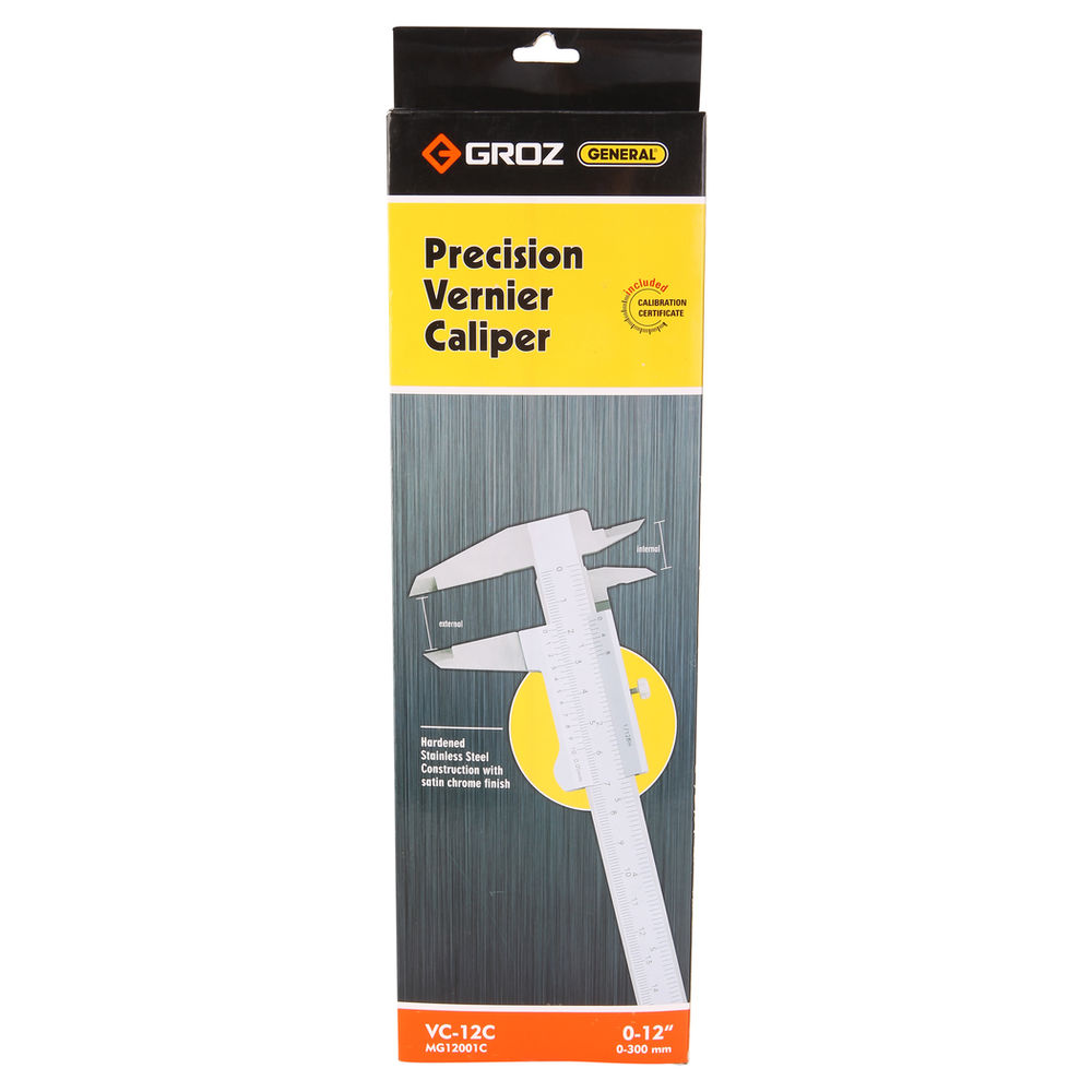 Groz Vernier CalipersMonobloc(Calibrated)0300Mm Best Oil & Gas Equipment's Spares and