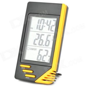 Terminator Digital Thermo-Hygrometer Clock