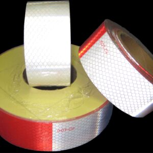 Reflective Warning Tape Red/White 50Mm*20M